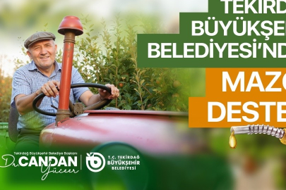 Tekirdağ'da Üreticinin Yüzü Gülecek!