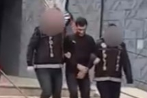 Tornavidalı kar maskeli gaspçı kamerada