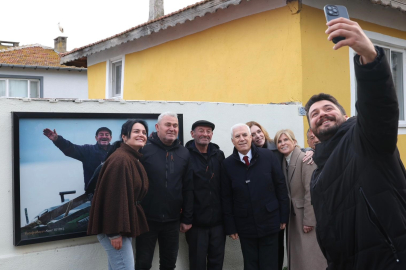Başkan Bozbey'den Yaren Leylek ve Adem Amca'ya ziyaret