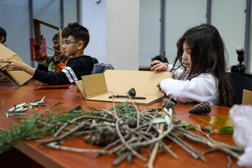 Çocuklar bir günlüğüne mimar oldu