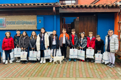 Gökkuşağı koleji’nden kitap bağışı