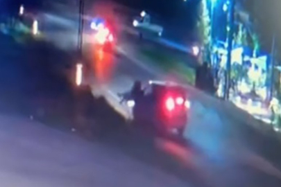 Eski eşini ve oğlunu böyle ezdi