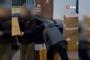 Bursa'da kaçak sigara imalathanesine operasyon