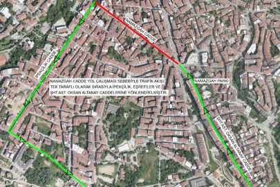 Bursa'da trafik düzenlemesi