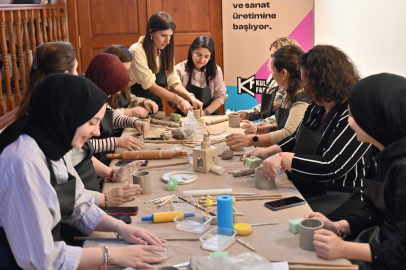 Bursa’da Ramazan seramik atölyesi düzenlendi