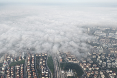Sis Bursa'nın yarısını yuttu