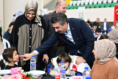 Yıldırım'da yetim çocuklar için şefkat dolu iftar sofrası kuruldu