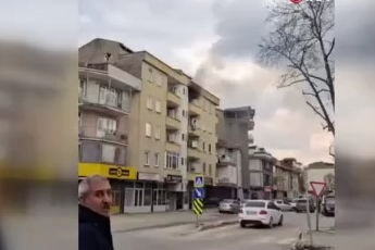 Bursa'da yemek yapılırken çıkan yangın paniğe neden oldu
