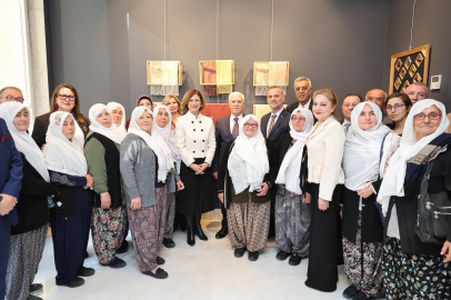 İpek sanatının zarafeti Bursa'da sergilendi