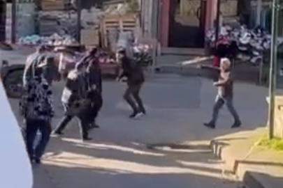 Bursa'da esnaf kavgası boks ringini aratmadı