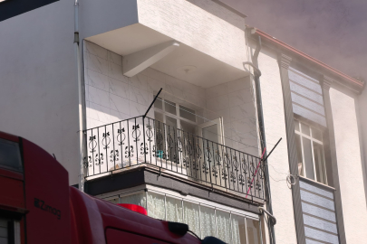 İftar hazırlığı sırasında çıkan yangın paniğe neden oldu