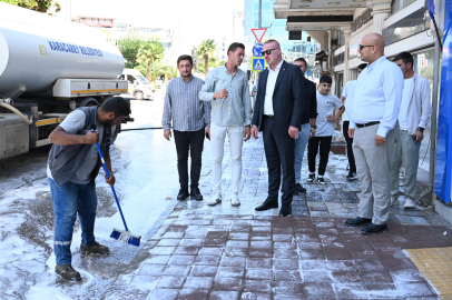 KARACABEY BELEDİYESİ’NDEN YOĞUN TEMİZLİK