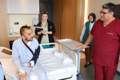 Ciddi kafa travması geçirdi, zamanında müdahale hayatını kurtardı