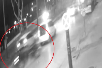 Kontrolden Çıkan Araç Tırın Altına Böyle Girdi