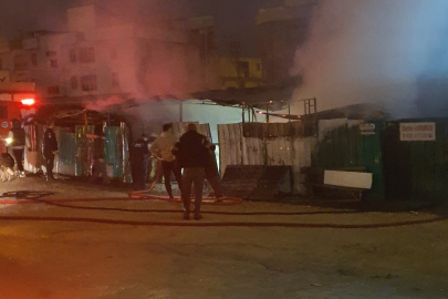 Bursa'da Çiftlik Alev Alev Yandı