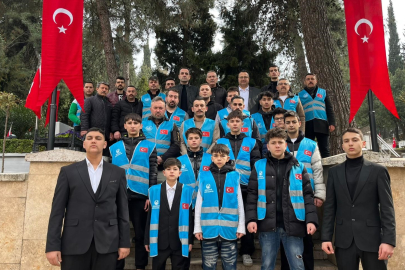 Bayram öncesi Şehit kabirlerine ziyaret