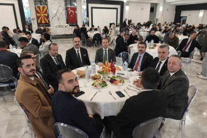 Başkan Yılmaz Evlad-I fatihan ile kardeşlik sofrasında