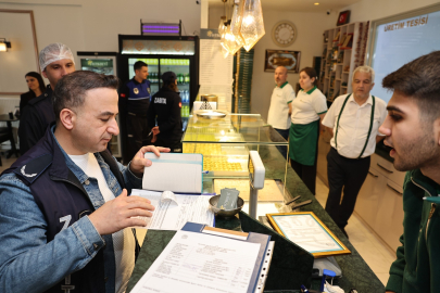 Nilüfer'de tatlı üreticilerine sıkı denetim