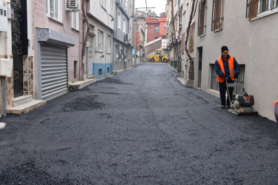 Osmangazi Belediyesi'nden Yeşilova mahallesi'ne yeni asfalt
