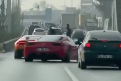 Bursa'da Lamborghini ve Ferrari sürücülerine 100 bin TL ceza