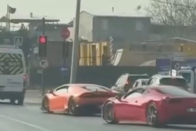 Bursa'da Lamborghini ve Ferrari Sürücülerine Büyük Ceza