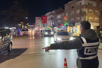 Yenişehir'de bayram arifesi huzur ve güven uygulaması