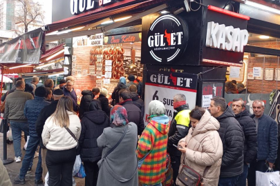 Bayram öncesi kasaplarda yoğunluk