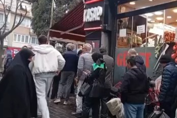 Bursa'da bayram öncesi kasaplarda yoğunluk