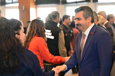 Oktay Yılmaz, Ramazan Bayramı dolayısıyla, belediye çalışanlarıyla bayramlaştı