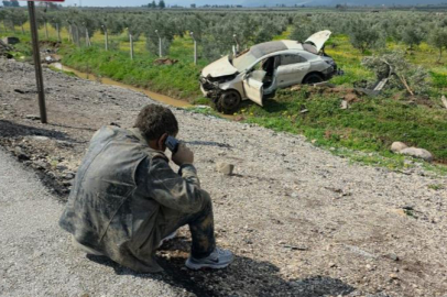 Hurdaya dönen araçtan burnu kanamadan çıkan doktor: "Verilmiş sadakam varmış"