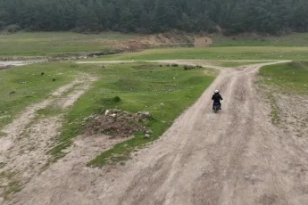 2 yaşında bisiklete binince, hedefini büyüttü