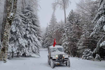 Kazdağları Beyaz Örtüyle Kaplandı