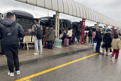 Bursa'da bayram tatili dönüş yoğunluğu başladı
