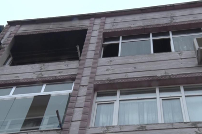 Eşini öldürüp evi ateşe verdi