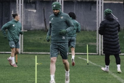 Bursaspor, Gebzespor maçı öncesi tempoyu artırdı