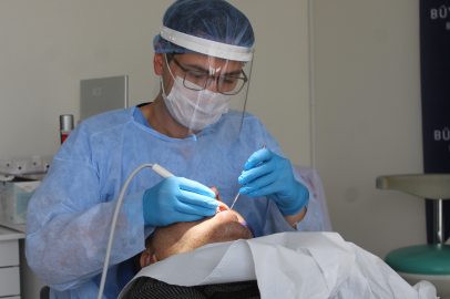 Vatandaşlardan Aydın Ağız ve Diş Sağlığı Polikliniği'ne yoğun ilgi