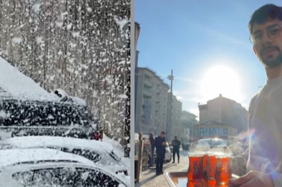 Dün etkili olan yoğun kar yağışı, yerini bugün güneşli havaya bıraktı...