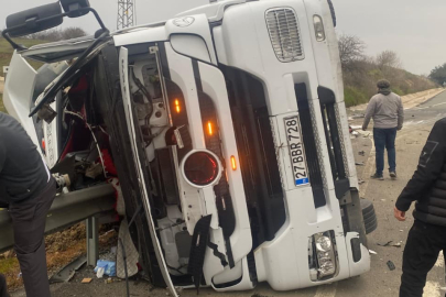 Feci Kazada Tır Şoförü Öldü...