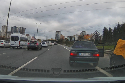 Ümraniye'de Dehşet Anları Kamerada