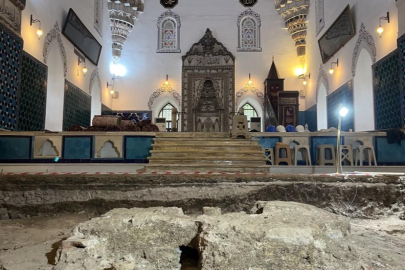 Asırlar sonra ortaya çıktı... Muradiye'de gizli kalan detay