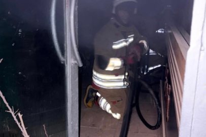 Antakya’da İş Yeri Alev Alev Yandı