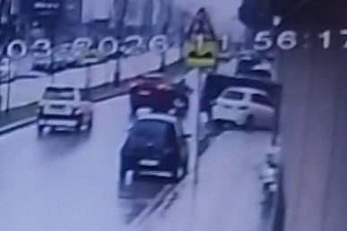 Bir anlık dalgınlık kazayı getirdi