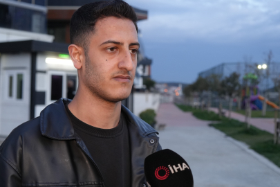 Kazaya neden olduğu iddia edilen sürücü kaçtı