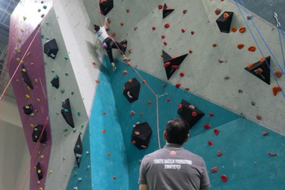 Bursa'da para tırmanış heyecanı