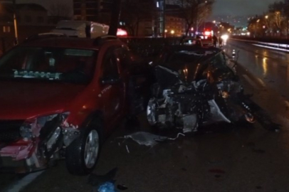 Bursa'da zincirleme kaza: 3 yaralı