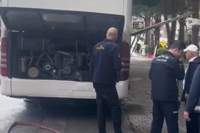 Antalya'da otobüs yangını! Panik yaşattı