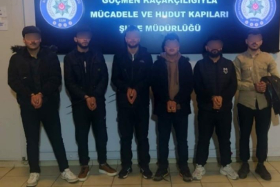 17 yabancı uyruklu şahıs yakalandı