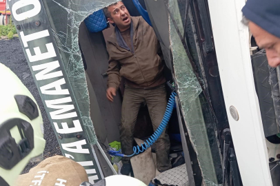 Hatay'da Tır Devrildi: 1 Yaralı