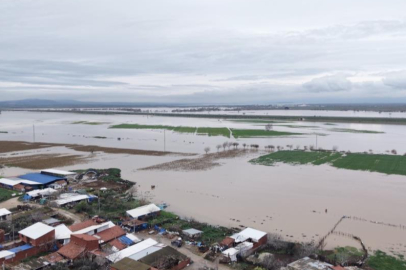 Bursa'da tarım arazileri sular altında kaldı