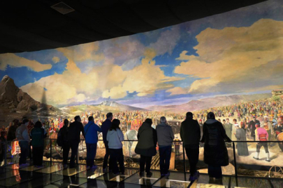 Türkiye'de ilk: Uçan sinema vatandaşların ayağını yerden kesti